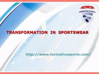 sports wear how it change over year