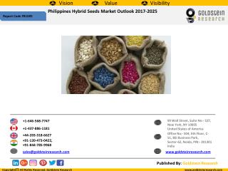 Philippines Hybrid Seeds Market Outlook 2017-2025