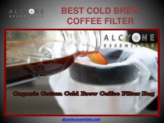 Best Cold Brew Coffee Filter in USA | Alcyone-Essential