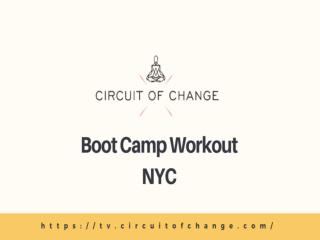 Best Boot-Camp Fitness Class NYC