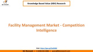 Facility Management Market - Competition Intelligence