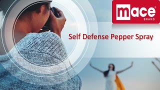 Self Defense Pepper Spray