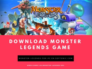 Download monster legends game