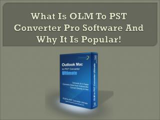 Export OLM Contacts to PST Outlook
