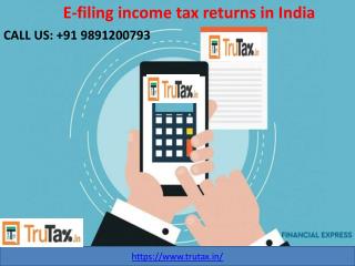 Documents required at the time of E-filing income tax returns in India 09891200793
