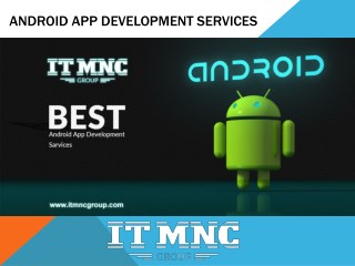 Android app development services