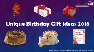 Unique Birthday Gift Ideas 2018