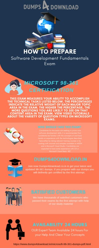 Download Latest 98-361 Exam Dumps In Just 24 Hours - Dumps4download.in