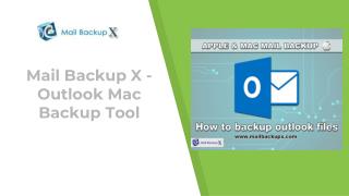Outlook Mac Backup Tool