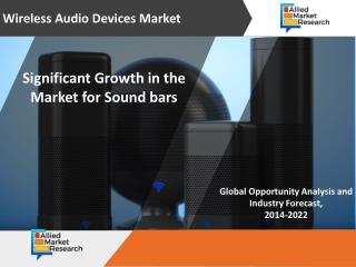 Wireless Audio Devices Market | Significant Growth in the Market for Sound bars