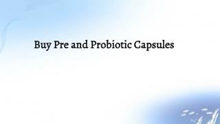 Prebiotics Online
