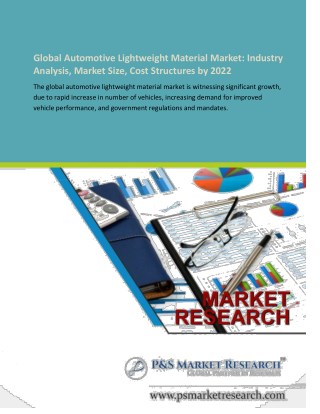 Automotive Lightweight Material Market : Industry Analysis, Market Size, Cost Structures by 2022