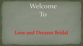 First Class Bridal Shop in Nepean