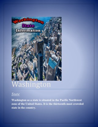 Population Of Washington 2019