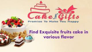 Order Pineapple cake online in Jamnagar