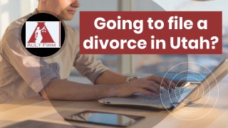 Going to file a divorce in Utah?