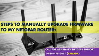 HOW TO UPGRADE NETGEAR ROUTER FIRMWARE MANUALLY