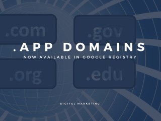 .APP Domains Now Available in Google Registry