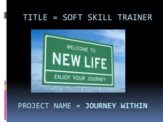 Soft skill trainer