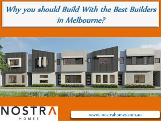 Builders in Melbourne