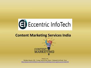 Content Marketing Services, Company in Pune, India - Eccentric Infotech