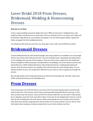 long bridesmaid dresses