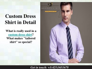 Custom Dress Shirts