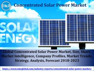 Concentrated Solar Power Market