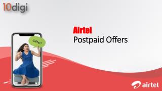 Airtel Postpaid Offers with 10digi