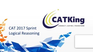 Catking sprint logical reasoning(LR)