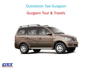 Outstation Taxi Gurgaon