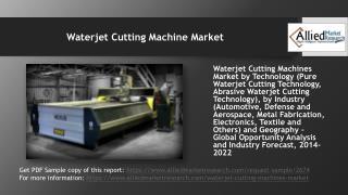 Why Waterjet Cutting Machine Market is set to grow in the coming years?