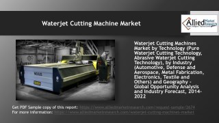 Why Waterjet Cutting Machine Market is set to grow in the coming years?