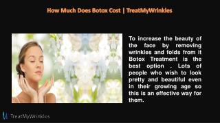 How Much Does Botox Cost