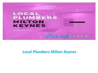 Local Plumbers Milton Keynes