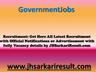 Govrment jobs