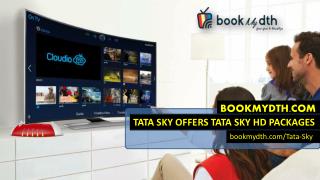 Tata Sky New HD Connection And Tatasky Packages : By Bookmydth.com