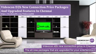 Videocon D2H New Connection In Hyderabad : Bookmydth.com