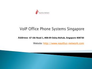 VoIP Office Phone Systems Singapore