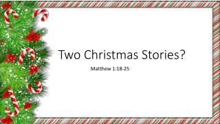 4th Sunday Advent (2017) Sermon Slides