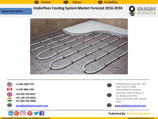 Underfloor Cooling System Market Forecast 2016-2024