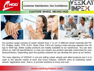 Caster Wheel Suppliers