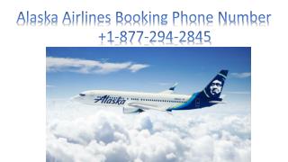 Alaska Airlines Booking Phone Number