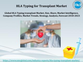 HLA Typing for Transplant Market