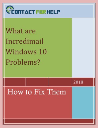 How to Fix Incredimail Problems in Window 10