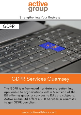 GDPR Services Guernsey