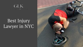 Best Injury Lawyer in NYC - GLK Law