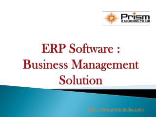 ERP software company for manufacturing industry in pune | PrismIT