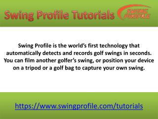 Swing Analysis Software for Your Golf Practice