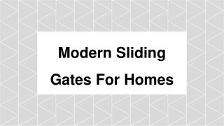 Automatic Sliding Gates For House in Telangana